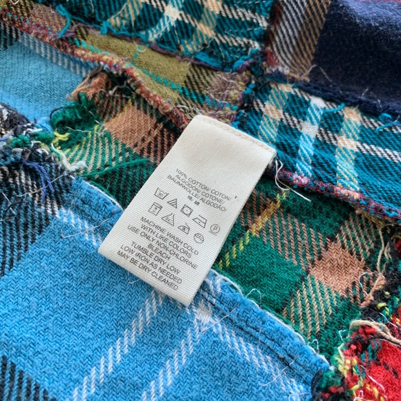 Free People Lost in Plaid Flannel (M) - Picture 6 of 8